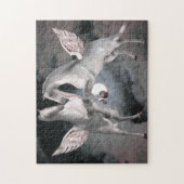 Flying Pegasus Fantasy Horse Art Legpuzzel (Verticaal)
