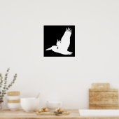 Flying Pelican Poster (Keuken)