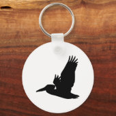 Flying Pelican Sleutelhanger (Voorkant)
