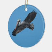Flying Pelicans Ornament (Links)