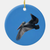 Flying Pelicans Ornament (Achterkant)