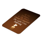 Flying Pig Candle Flame Magneet (Linkerzijde)