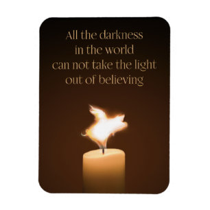 Flying Pig Candle Flame Magnet Magneet