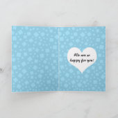 Flying Pig gefeliciteerd Kaart (Binnen)