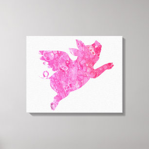 Flying Pig Gifts, Wanneer varkens vliegen, Vliegen Canvas Afdruk