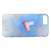 Flying Pig iPhone Case (Achterkant (Horizontaal))