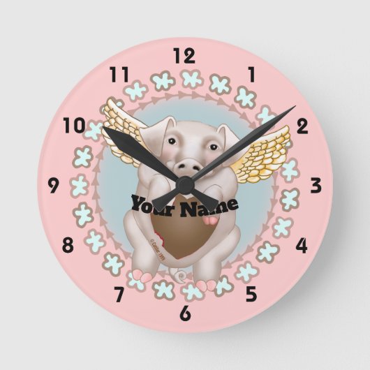 Flying Pig Kiss horloges (Recto)