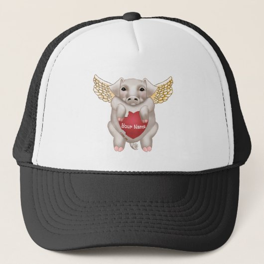Flying Pig Love casquettes (Devant)