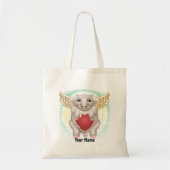 Flying Pig Love sacs fourre-tout (Devant)