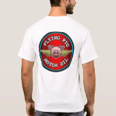 Flying Pig Motor Oil T-shirt (Achterkant)