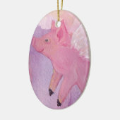 Flying Pig Ornament (Links)