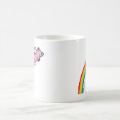 Flying Pig Rainbow Koffiemok (Center)