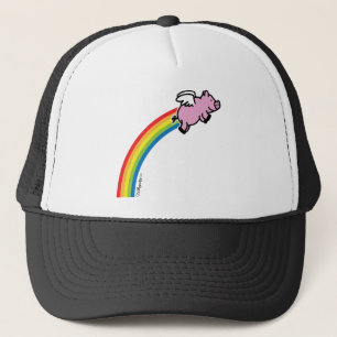 Flying Pig Rainbow Trucker Pet