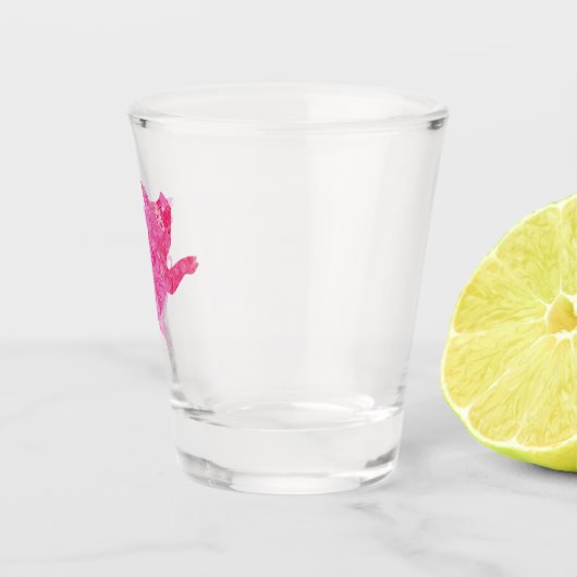 Flying Pig Shot Glass, Varkens Shot Glas (Rechts)