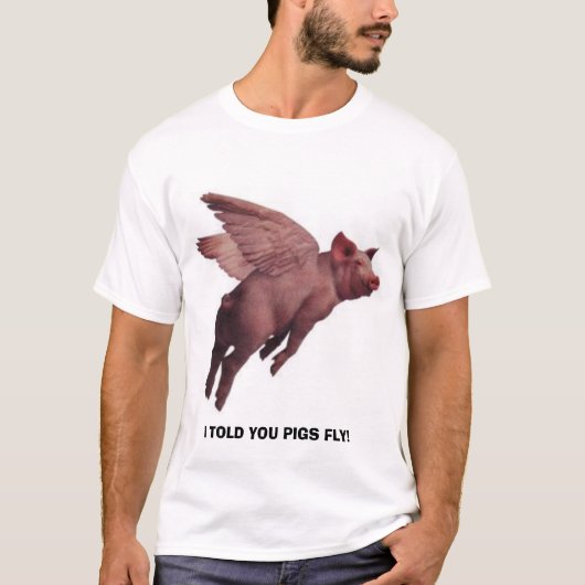 Flying Pig T-Shirt (Voorkant)