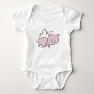 Flying Piggy Romper