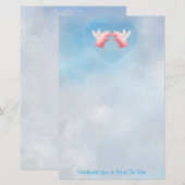 Flying Pigs-Incroyable Love Papeterie (Devant / Derrière)