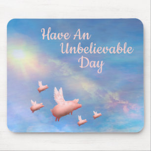 Flying Pigs - Onvoorstelbare Dag Muismat