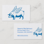 Flying Pigs Visitekaartjes (Voorkant / Achterkant)
