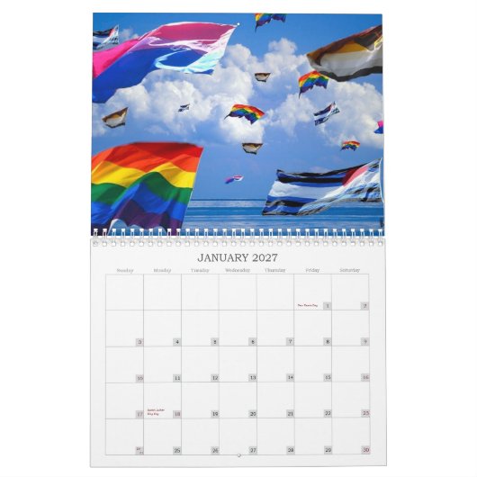Flying Pride 2010 Calendar Kalender (Jan 2027)
