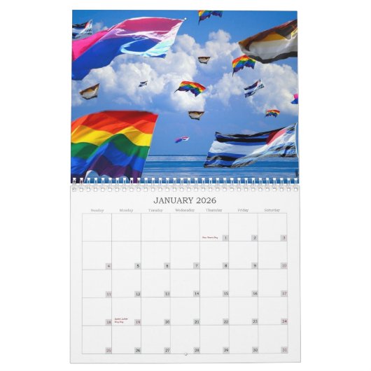 Flying Pride 2010 Calendar Kalender (Jan 2026)