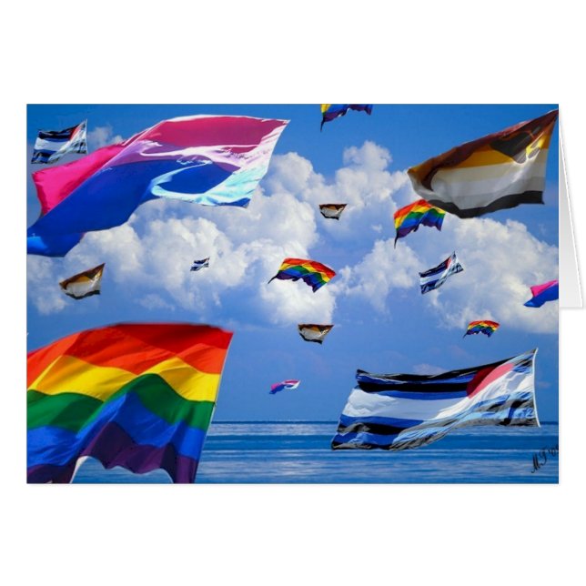"Flying Pride" door Mark Thaler (Voorkant Horizontaal)