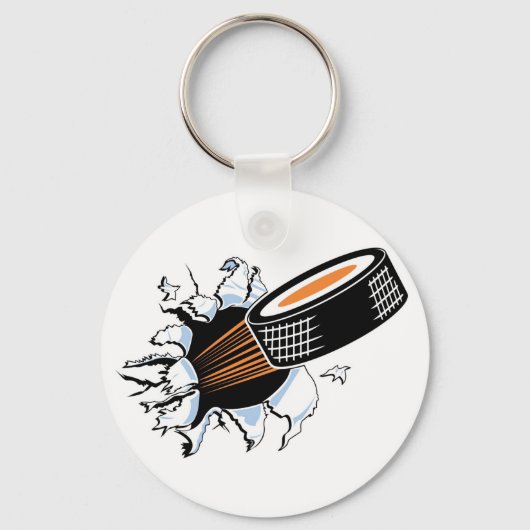 Flying Puck Sleutelhanger (Voorkant)