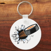 Flying Puck Sleutelhanger (Voorkant)