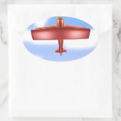 Flying Red Uproar Sticker (Tas)