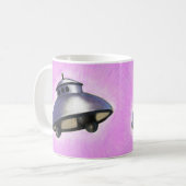 Flying Saucer Koffiemok (Voorkant links)