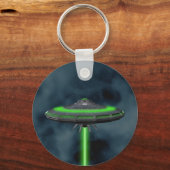 Flying Saucer - Sci-Fi Sleutelhanger (Voorkant)