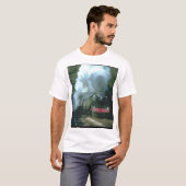 Flying Scotsman gepakt between_Steam Trains T-shirt (Voorkant volledig)