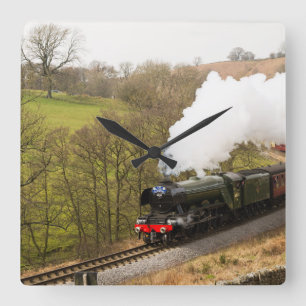 Flying Scotsman in Goathland Vierkante Klok