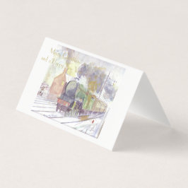 Flying Scotsman kerstkaarten Kaart