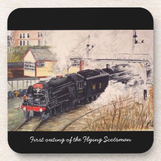 Flying Scotsman over zijn eerste onderzetter