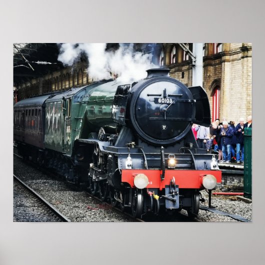 Flying Scotsman Print, Value Poster Paper (Matte) (Voorkant)