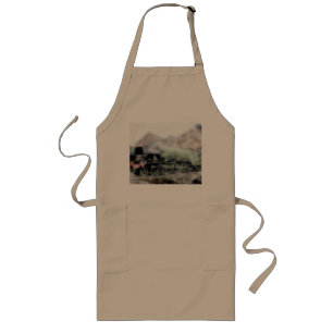 Flying Scotsman  Steam Engine Apron Lang Schort