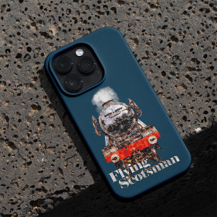 Flying Scotsman – Stoomlocomotief Illustratie iPhone 11 Hoesje