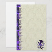 Flying Skull Monkey Briefpapier (Voorkant / Achterkant)