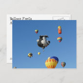 Flying Skunk Briefkaart (Voorkant / Achterkant)