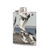 Flying Snow Geese Heupfles (Links)