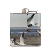 Flying Snow Geese Heupfles (Achterkant)