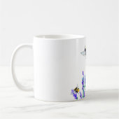 Flying Spring Bees Flying Coffee Mug (Gauche)