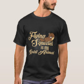 Flying Squirrel Is My Spirit Animal-Skydiving Wing T-shirt (Voorkant)