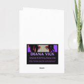 Flying Squirrel Wenskaart Kaart (Achterkant)