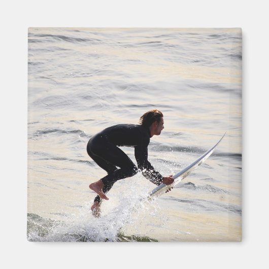 Flying Surfer Magnet Magneet (Voorkant)