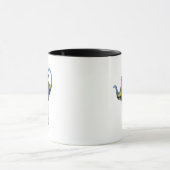 Flying Teapot 3 Blue and Yellow Mok (Midden)