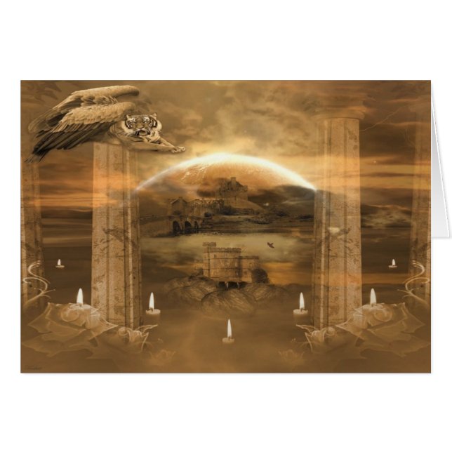 Flying Tiger Card (Voorkant Horizontaal)