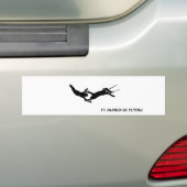 Flying Trapeze Bumpersticker (Op auto)