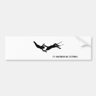 Flying Trapeze Bumpersticker